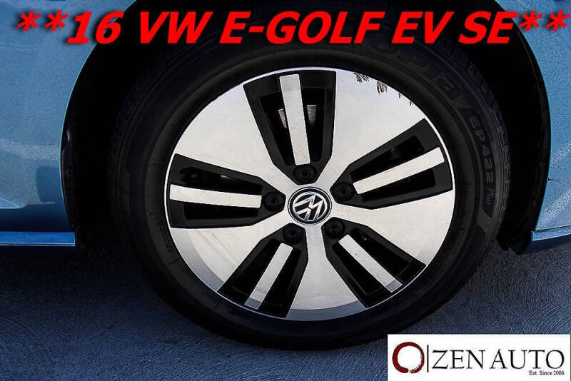 2016 Volkswagen e-Golf SE