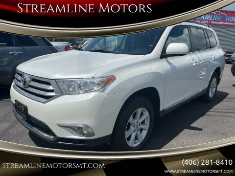 2012 Toyota Highlander for sale at Streamline Motors in Billings MT