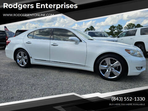 2010 Lexus LS 460 for sale at Rodgers Enterprises in North Charleston SC