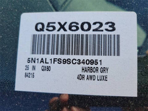 2025 Infiniti QX60 Luxe