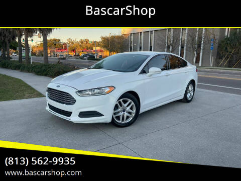 2016 Ford Fusion for sale at BascarShop in Tampa FL