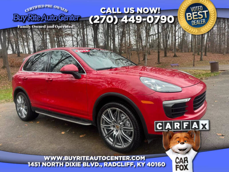 2015 Porsche Cayenne for sale at Buy Rite Auto Center in Radcliff KY