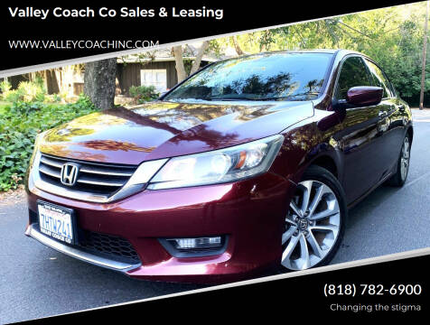 2015 Honda Accord for sale at Valley Coach Co Sales & Leasing in Van Nuys CA