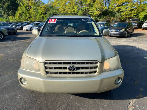2003 Toyota Highlander Limited