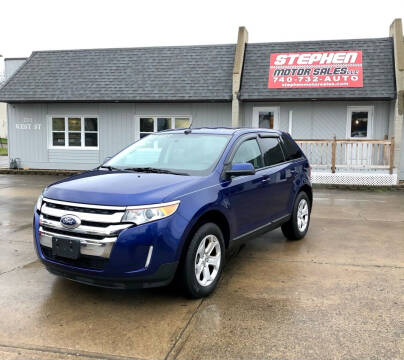 2013 Ford Edge for sale at Stephen Motor Sales LLC in Caldwell OH