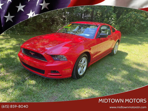 2013 Ford Mustang for sale at Midtown Motors in Greenbrier TN