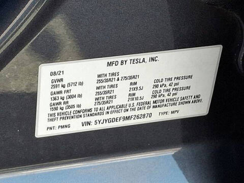 2021 Tesla Model Y Performance