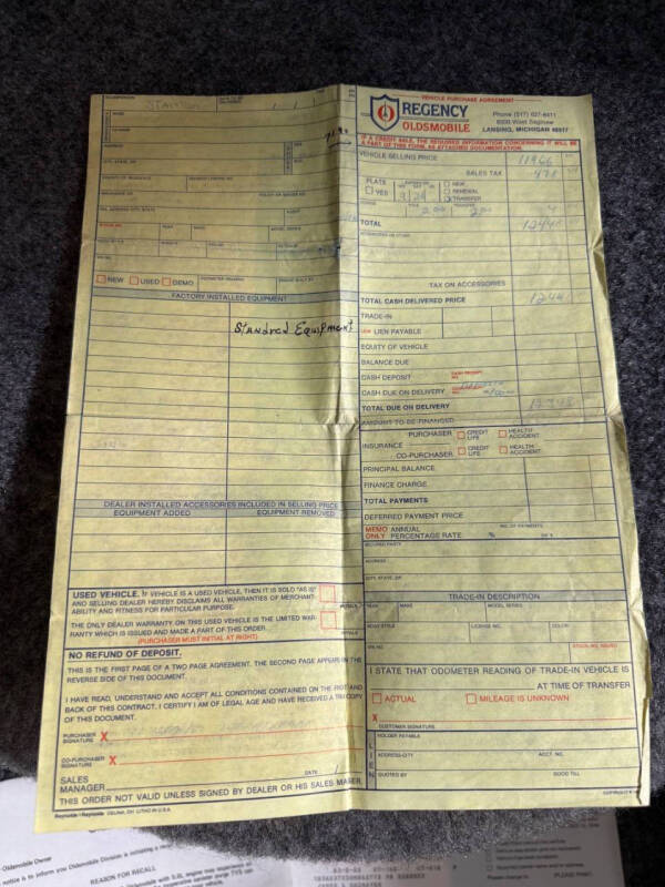 1983 Oldsmobile Ninety-Eight Regency