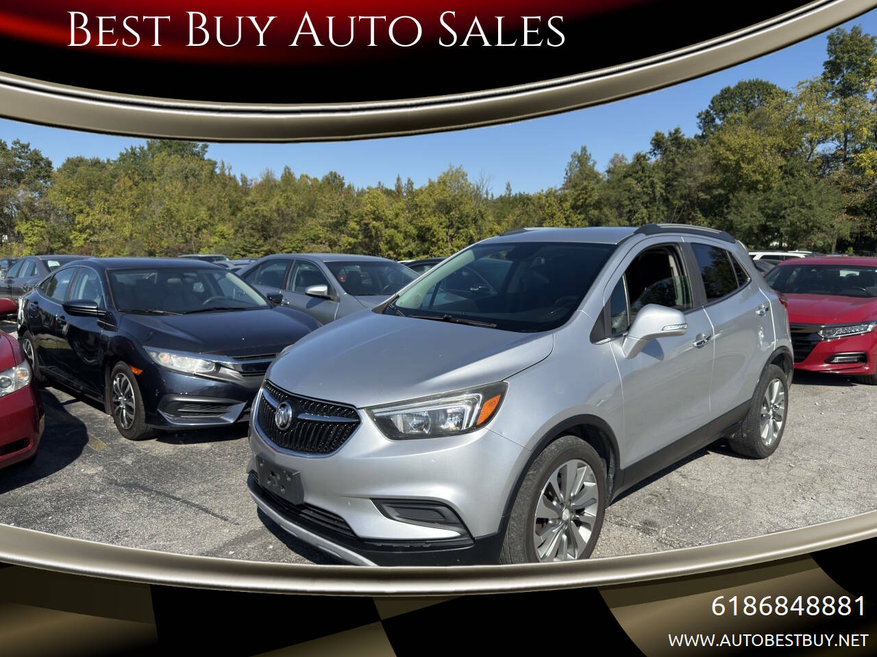 Silver 2017 Buick Encore Preferred Preferred 4dr Crossover 1