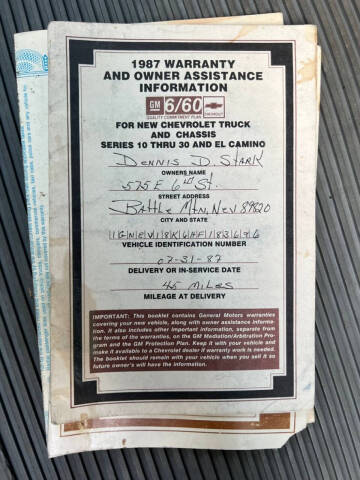 1987 Chevrolet Blazer