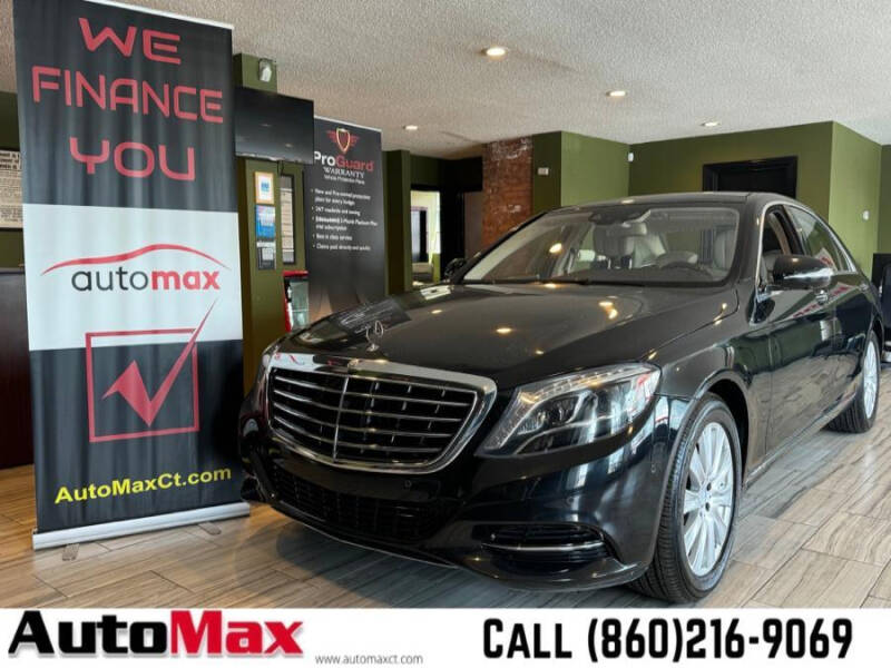 2015 Mercedes-Benz S-Class for sale at AutoMax in West Hartford CT