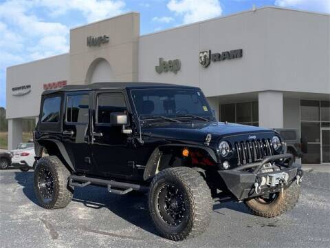 2018 Jeep Wrangler JK Unlimited for sale at Hayes Chrysler Dodge Jeep of Baldwin in Alto GA