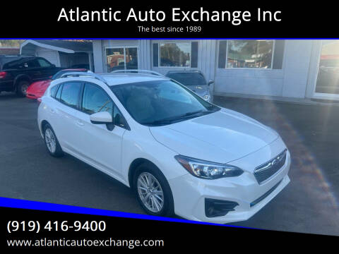 2018 Subaru Impreza for sale at Atlantic Auto Exchange Inc in Durham NC