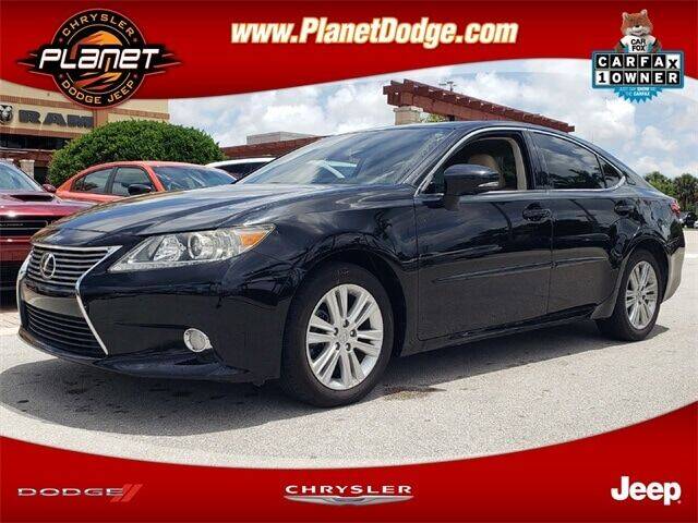 2014 Lexus ES 350 for sale at PLANET DODGE CHRYSLER JEEP in Miami FL