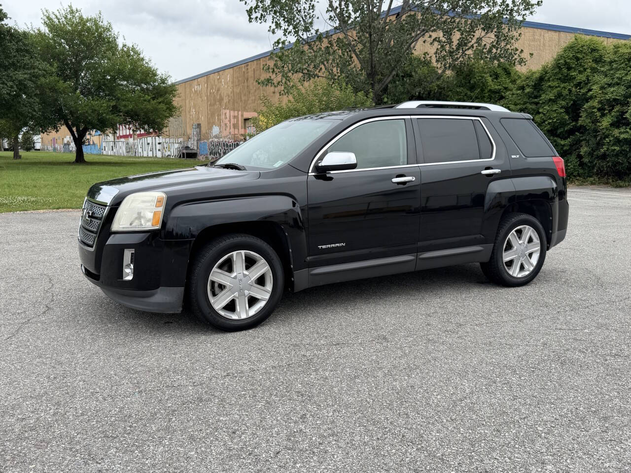 Black 2010 GMC Terrain SLT-2 SLT-2 4dr SUV 1