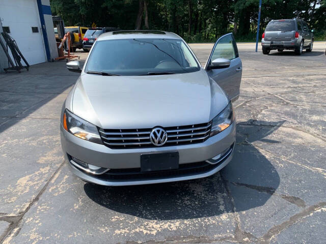 2014 Volkswagen Passat for sale at Chuckie Bizzarro's Fleetwing Auto in Erie, PA