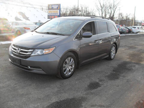 2016 Honda Odyssey for sale at BROTHERS AUTOMOTIVE in Westfield MA