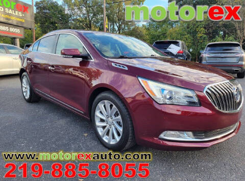 2015 Buick LaCrosse for sale at Motorex Auto Sales in Schererville IN