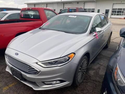 2018 Ford Fusion for sale at BIG JAY'S AUTO SALES in Shelby Township MI