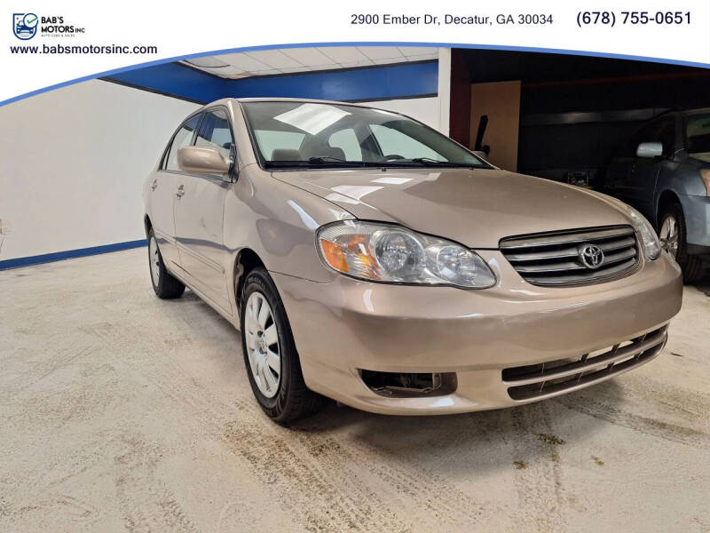 2004 Toyota Corolla