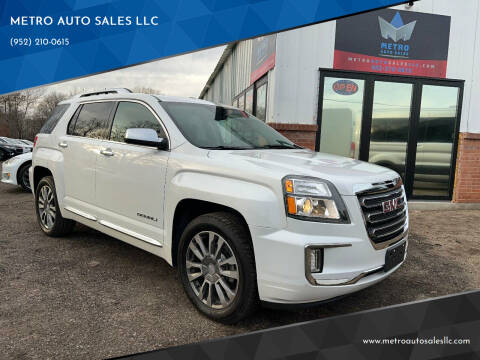 2016 GMC Terrain for sale at METRO AUTO SALES LLC in Lino Lakes MN