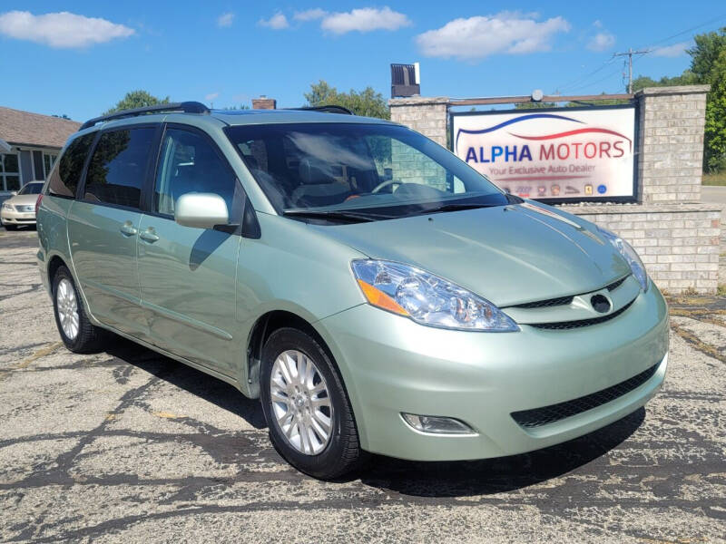 2008 Toyota Sienna for sale at Alpha Motors in New Berlin WI