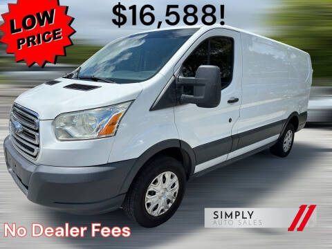 2015 Ford Transit for sale at Simply Auto Sales in Palm Beach Gardens FL