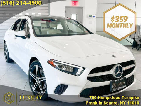 2020 Mercedes-Benz A-Class for sale at LUXURY MOTOR CLUB in Franklin Square NY