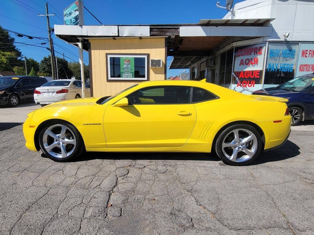 2014 Chevrolet Camaro for sale at DAGO'S AUTO SALES LLC in Dalton, GA