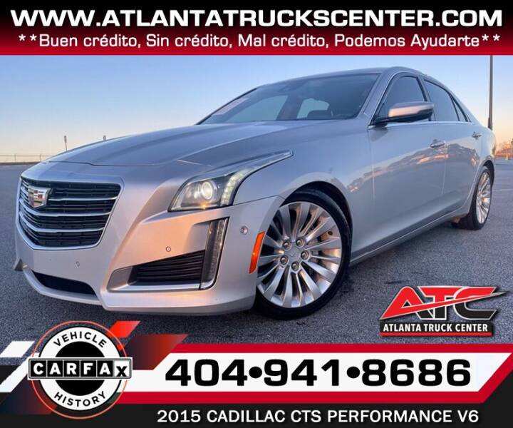 2015 Cadillac CTS for sale at ATLANTA TRUCK CENTER LLC in Brookhaven GA