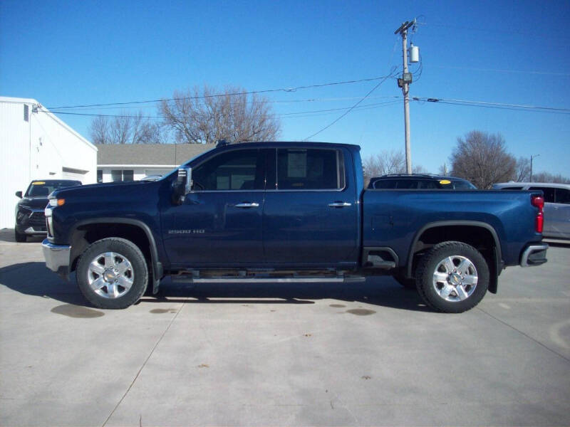 Used 2022 Chevrolet Silverado 2500HD LTZ with VIN 2GC4YPEY9N1230195 for sale in Seneca, KS