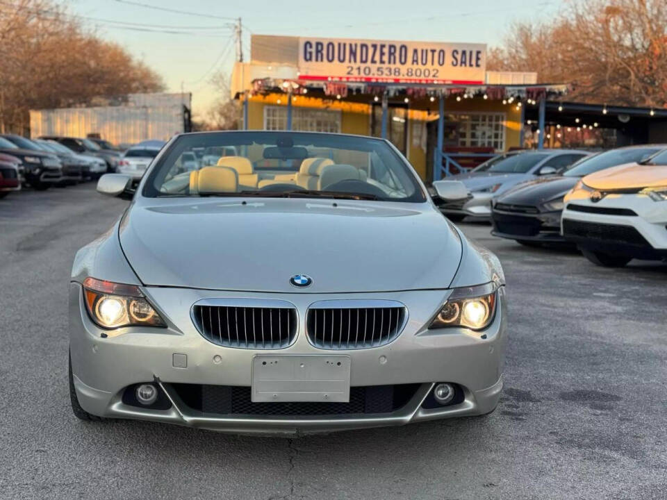 2006 BMW 6 Series for sale at Groundzero Auto Inc in San Antonio, TX