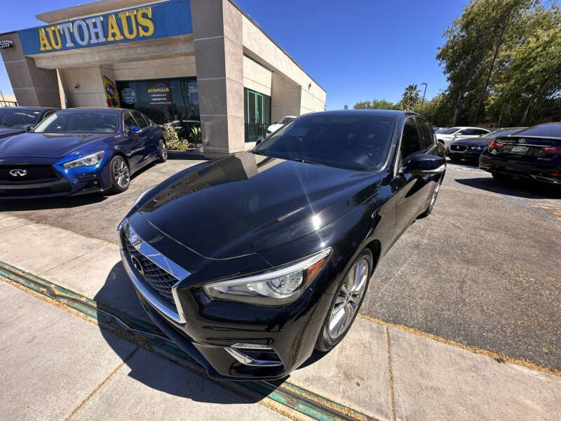 2018 Infiniti Q50 for sale at AutoHaus in Loma Linda CA