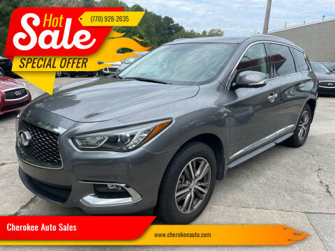 2017 Infiniti QX60 for sale at Cherokee Auto Sales in Acworth GA