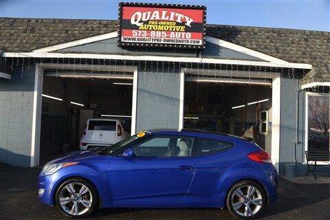 2012 Hyundai Veloster for sale at Quality Pre-Owned Automotive in Cuba MO