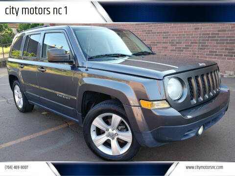 2014 Jeep Patriot for sale at city motors nc 1 in Harrisburg NC