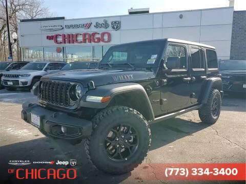 2025 Jeep Wrangler for sale at Chrysler Dodge Jeep RAM of Chicago in Chicago IL