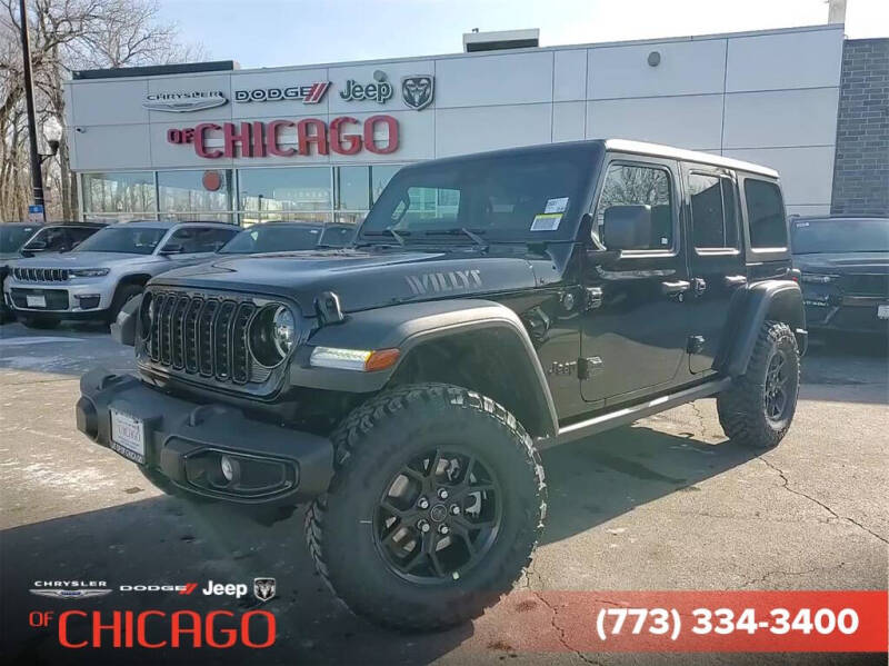 2025 Jeep Wrangler for sale at Chrysler Dodge Jeep RAM of Chicago in Chicago IL