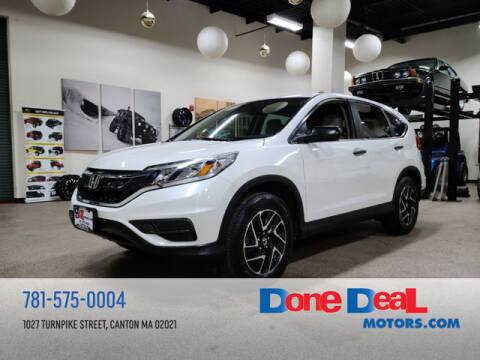 2016 Honda CR-V for sale at DONE DEAL MOTORS in Canton MA