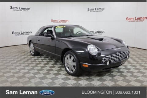 2002 Ford Thunderbird for sale at Sam Leman Ford in Bloomington IL