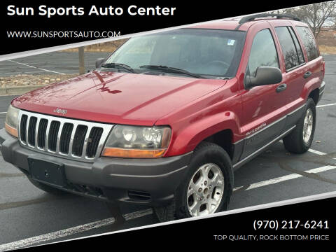 2001 Jeep Grand Cherokee for sale at Sun Sports Auto Center in Loveland CO