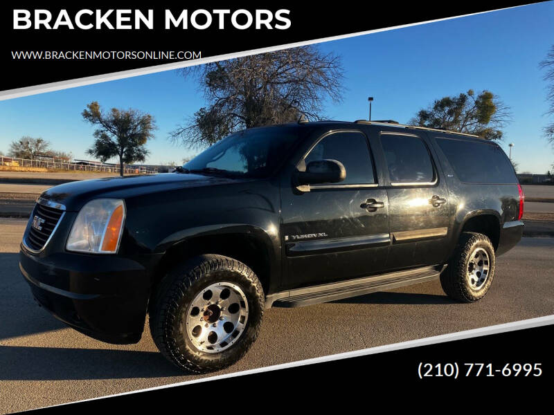 2007 GMC Yukon XL for sale at BRACKEN MOTORS in San Antonio TX