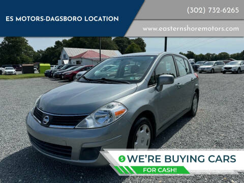 2009 Nissan Versa for sale at ES Motors-DAGSBORO location in Dagsboro DE