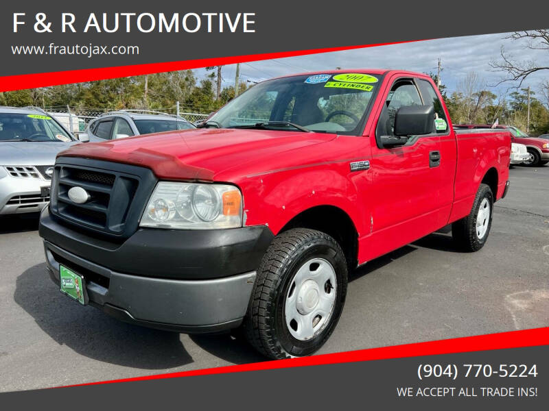 2007 Ford F-150 for sale at F & R AUTOMOTIVE in Jacksonville FL