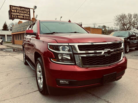 2015 Chevrolet Tahoe for sale at 3 Brothers Auto Sales Inc in Detroit MI