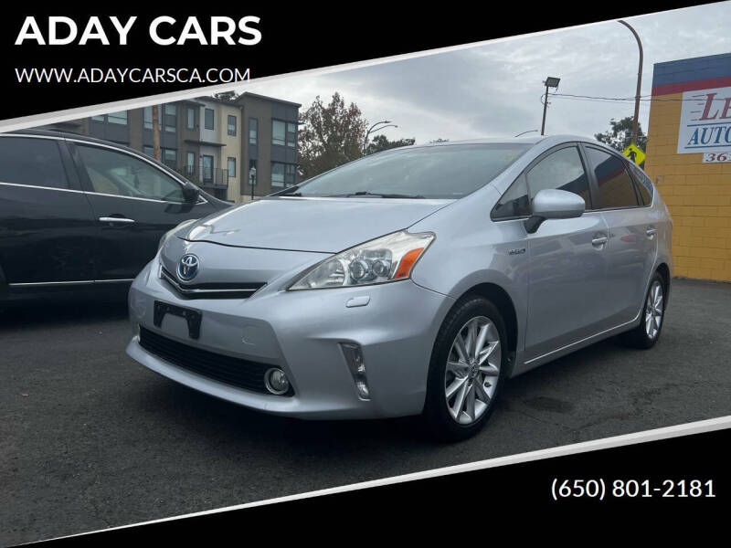 2013 Toyota Prius v for sale at ADAY CARS in Redwood City CA