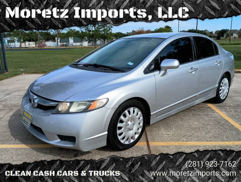 2011 Honda Civic for sale at Moretz Imports, LLC in Spring TX