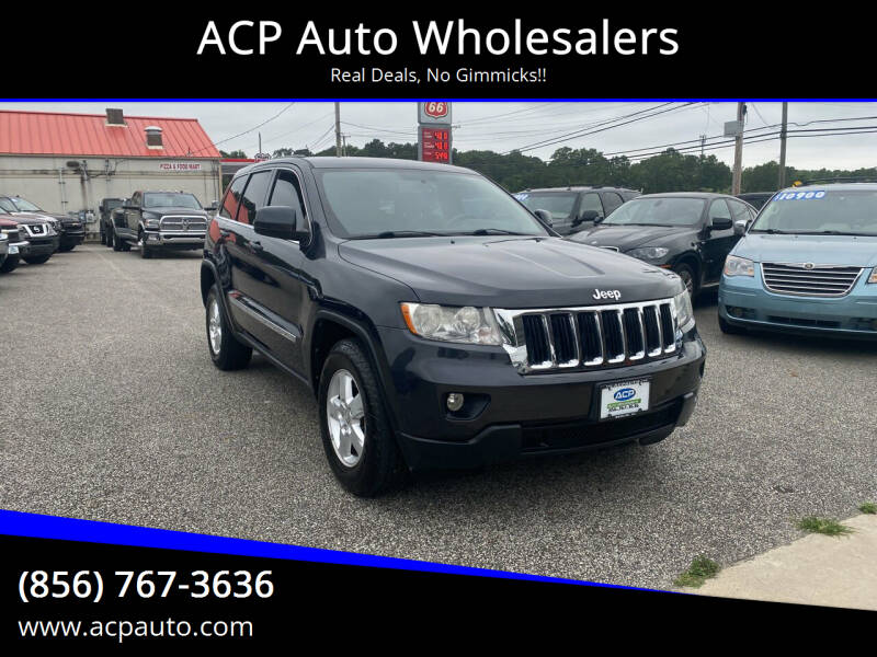 2012 Jeep Grand Cherokee for sale at ACP Auto Wholesalers in Berlin NJ