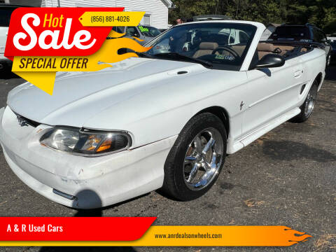 1996 Ford Mustang for sale at A & R Used Cars in Clayton NJ