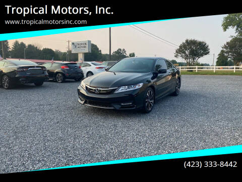 2017 Honda Accord for sale at Tropical Motors, Inc. in Riceville TN